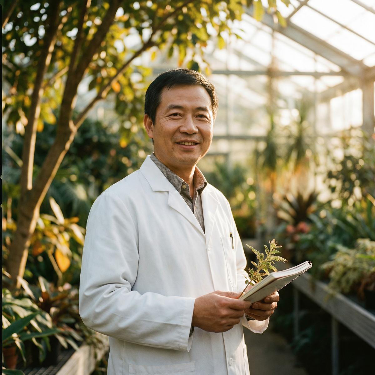 大象传媒植物学顾问张明远